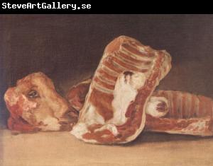 Francisco de Goya Still Life with Sheep's Head (mk05)